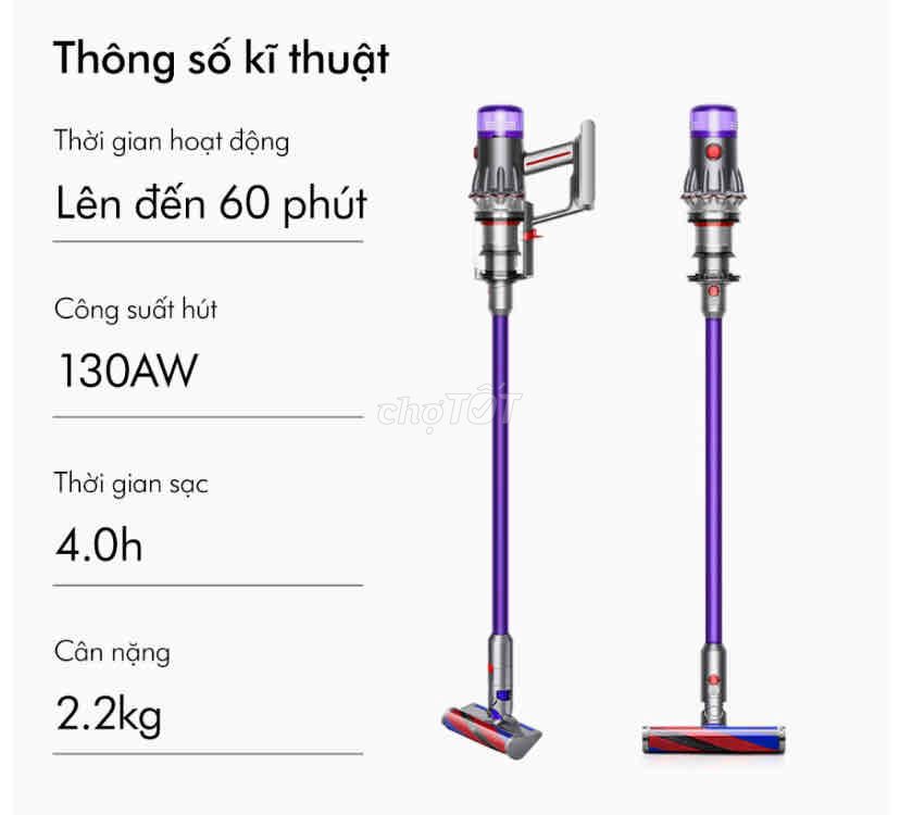 Máy hút bụi không dây Dyson V12 Origin Mới 100%