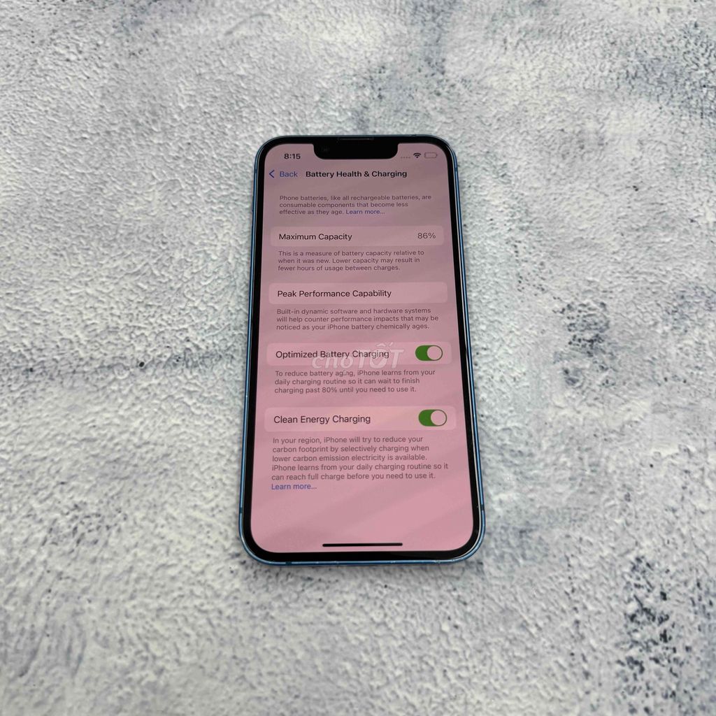 iPhone 13 mini 128GB Xanh Đã sử dụng. Mua bán Điện thoại tại Huyện Hoài Đức Hà Nội được đăng bởi Mboss Mobile hình 1