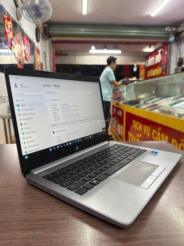 Laptop HP i3-1215U Có giao lưu