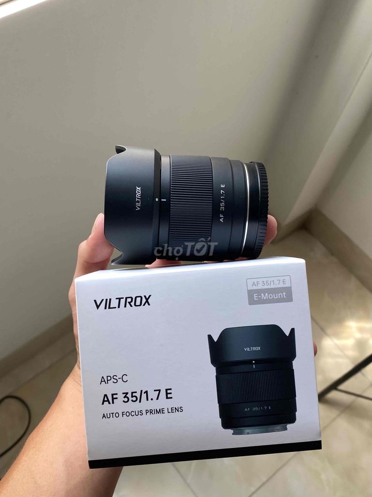 Ống kính Viltrox AF 35/1.7 E Sony E-Mount Đen. Mua bán Máy ảnh, Máy quay tại Quận Gò Vấp Tp Hồ Chí Minh được đăng bởi Lam Ha hình 1