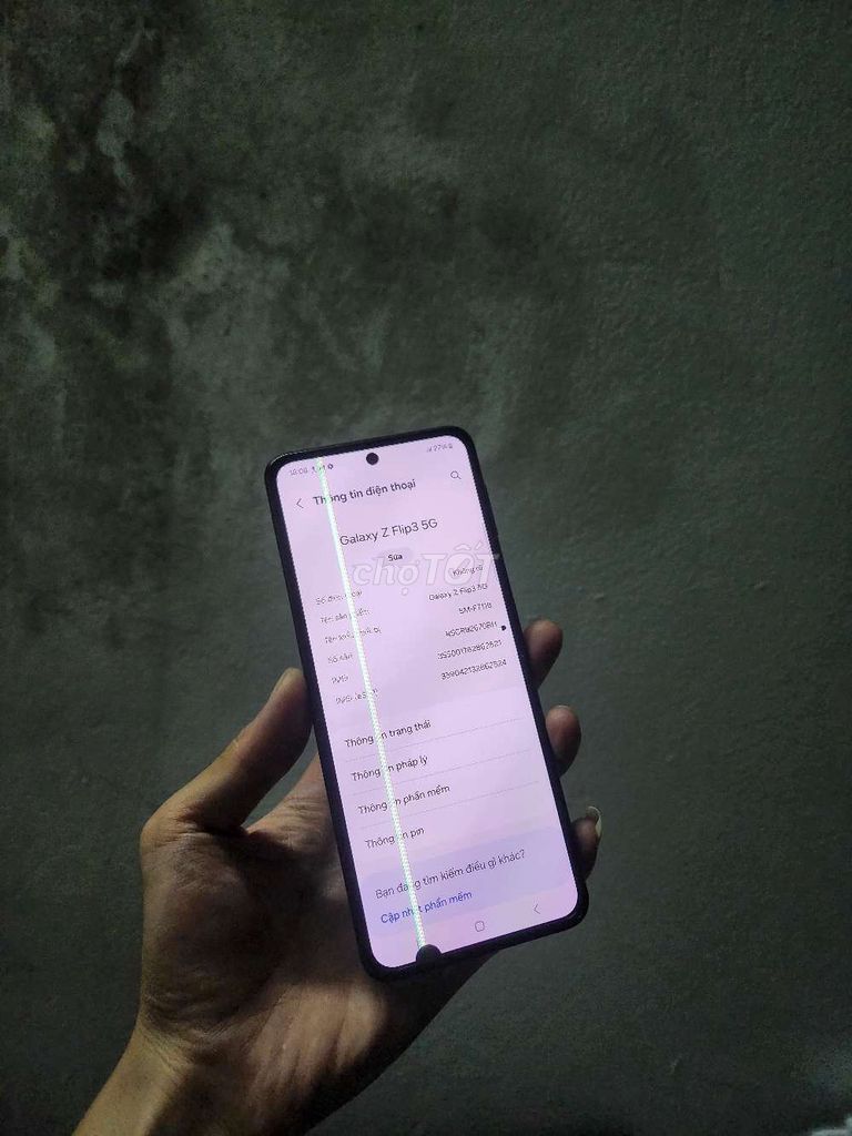Samsung Galaxy Z Flip 3 5G Đen sọc. Mua bán Điện thoại tại Quận Đống Đa Hà Nội được đăng bởi Viet Thanh hình 1