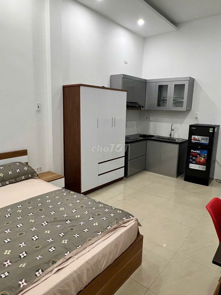 Căn hộ studio gần cầu sông hàn có giặt sấy