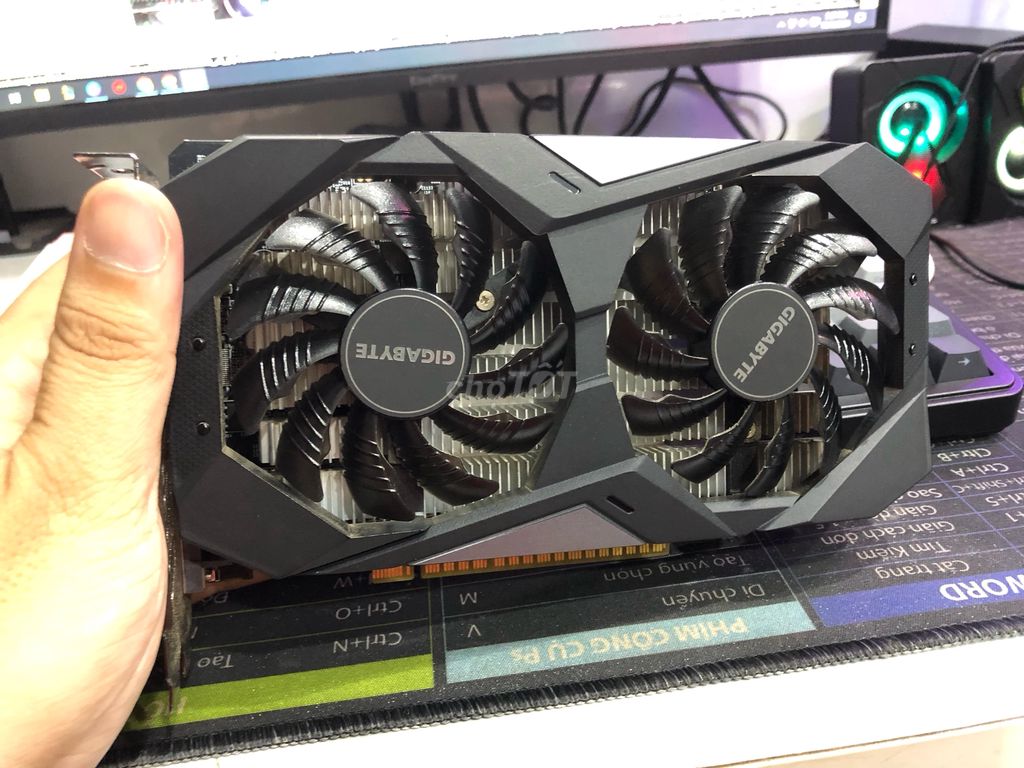 🔥 #LNc SALE Card rời Gigabyte GTX1650 4GB 2 Fan 🔥