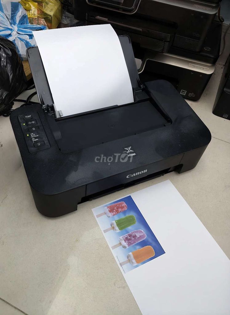Máy in màu và trắng đen Canon. Mua bán Đồ dùng văn phòng tại Quận 10 Tp Hồ Chí Minh được đăng bởi Việt Máy in hình 1