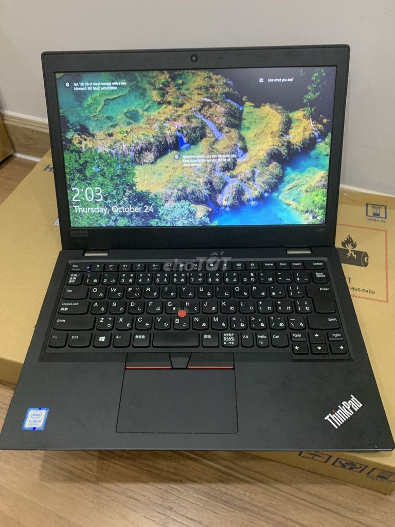 Laptop Lenovo Thinkpad L380/i5 8th /Ram 8/SSD 256