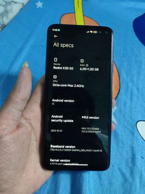 Xiaomi Redmi K30 5G 6GB/64GB Xanh