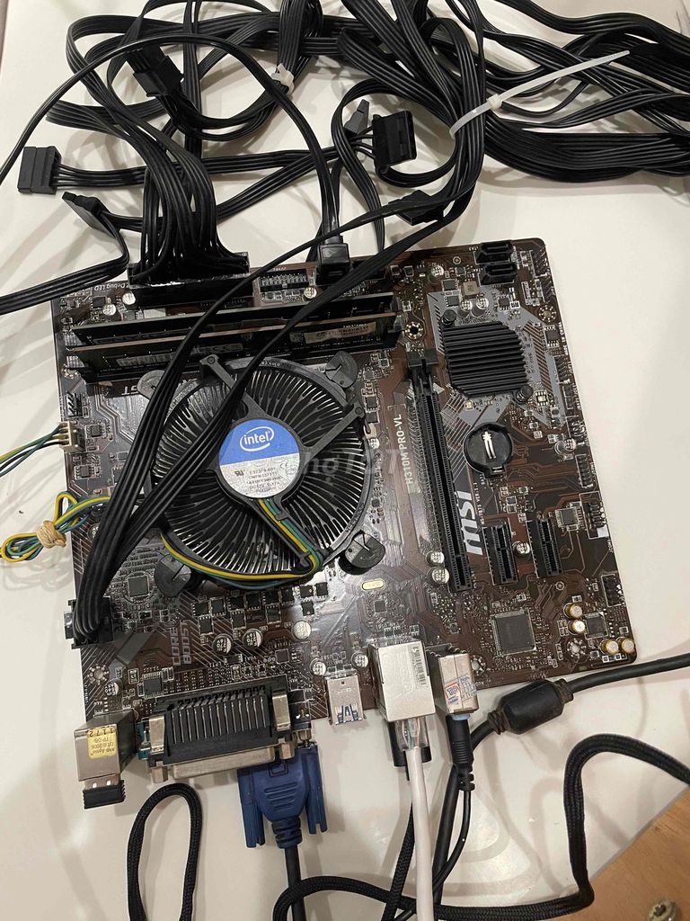 MSI H310M PRO-VL Intel i3 9100 DDR4 4GB. Mua bán Linh kiện (RAM, Card...) tại Thành phố Bắc Giang Bắc Giang được đăng bởi Phạm Thành hình 1