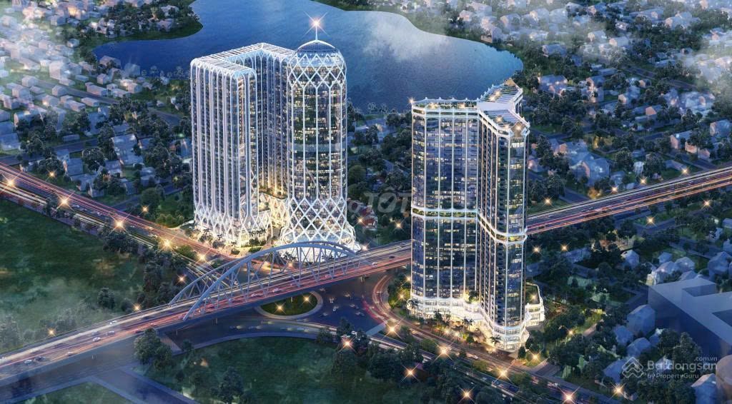 Квартира 2 спальни, 2 санузла в Golden Crown Hai Phong, 70.6м²