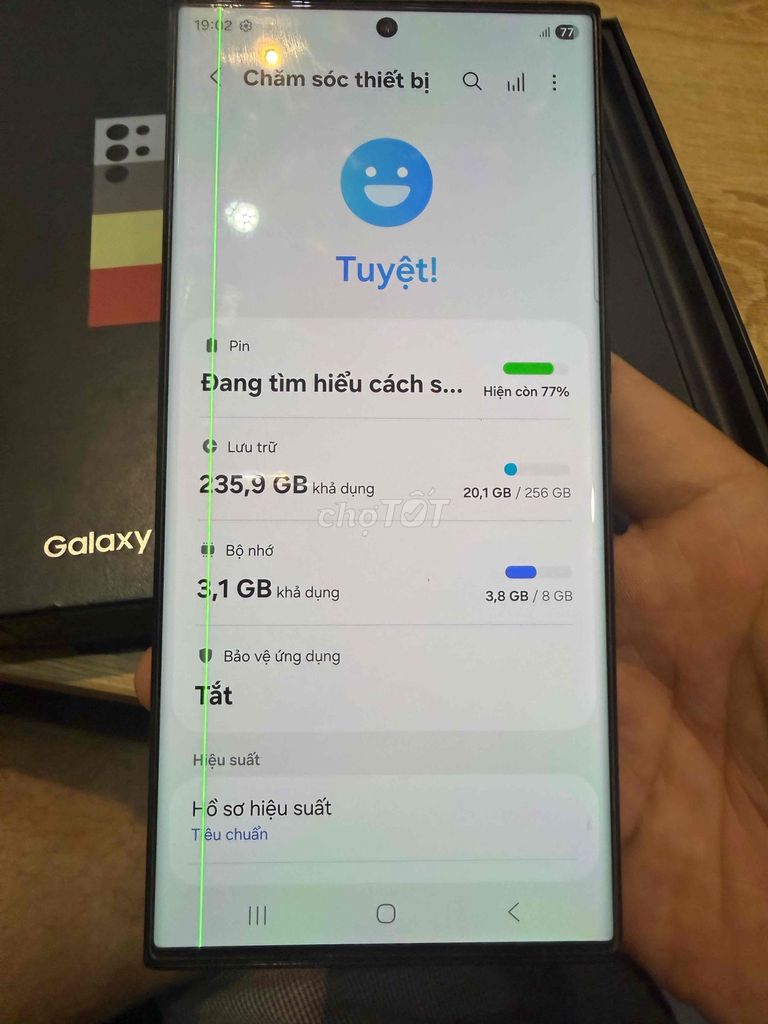 Samsung Galaxy S23 Ultra 256GB Đỏ 99% đẹp. Mua bán Điện thoại tại Quận Phú Nhuận Tp Hồ Chí Minh được đăng bởi Thanh nam hình 1