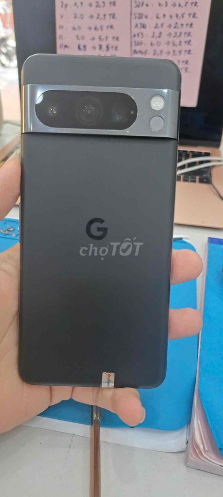 Google Pixel 8 Pro 128GB Đen 98%. Mua bán Điện thoại tại Quận Phú Nhuận Tp Hồ Chí Minh được đăng bởi hoang anh 255 hình 1