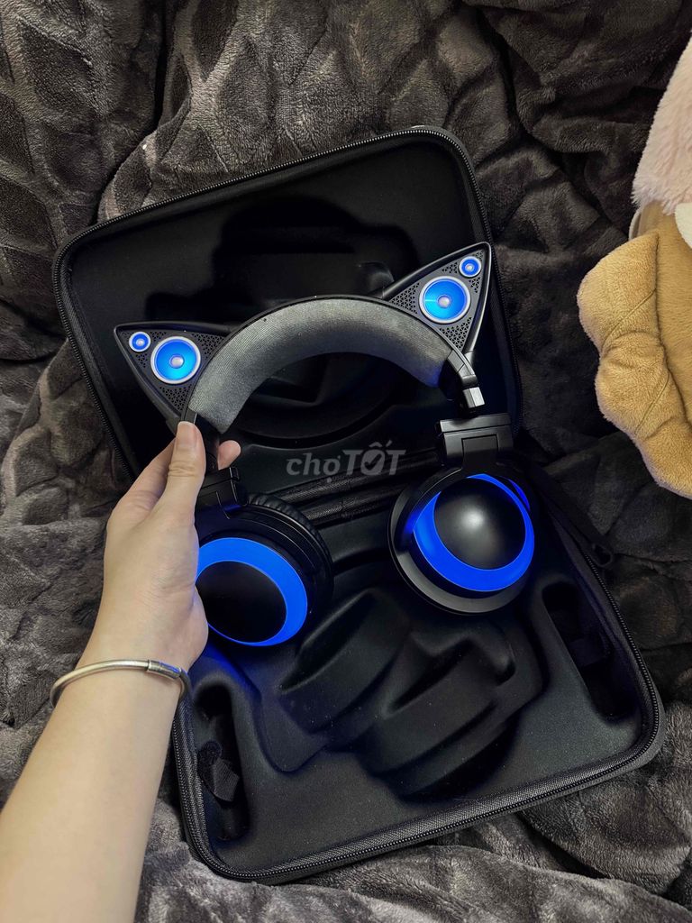 Tai nghe không dây Cat Ear Wireless. Mua bán Tivi, Âm thanh tại Quận Hoàng Mai Hà Nội được đăng bởi Nguỵet Ca  hình 1