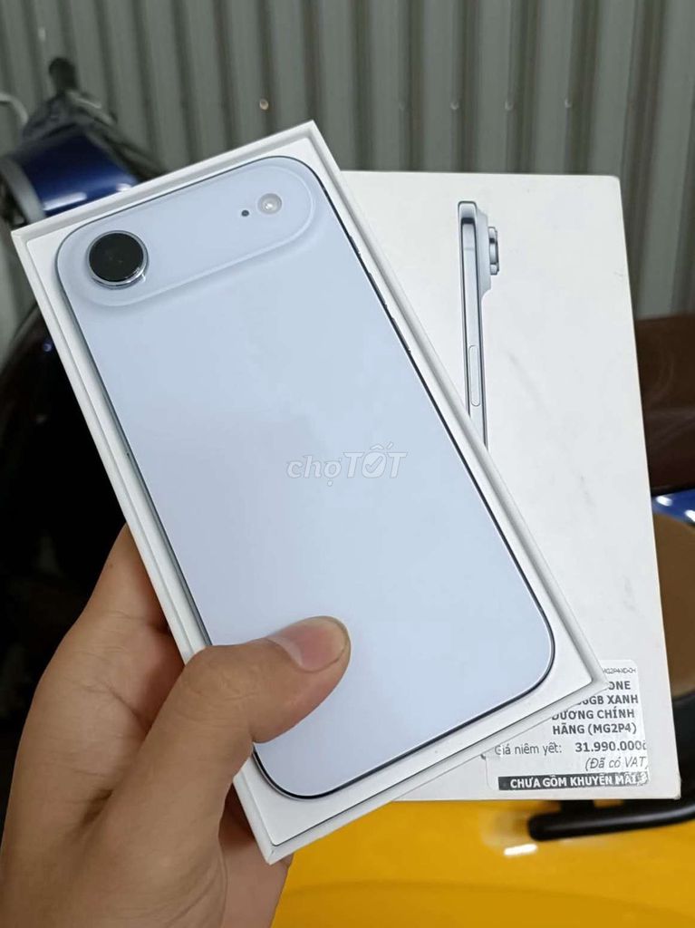 iPhone 17 Air 256GB Xanh Fullbox 99 VN pin 100 . Mua bán Điện thoại tại Quận Thanh Khê Đà Nẵng được đăng bởi TT PHONE SALE GIÁ SỈ hình 1