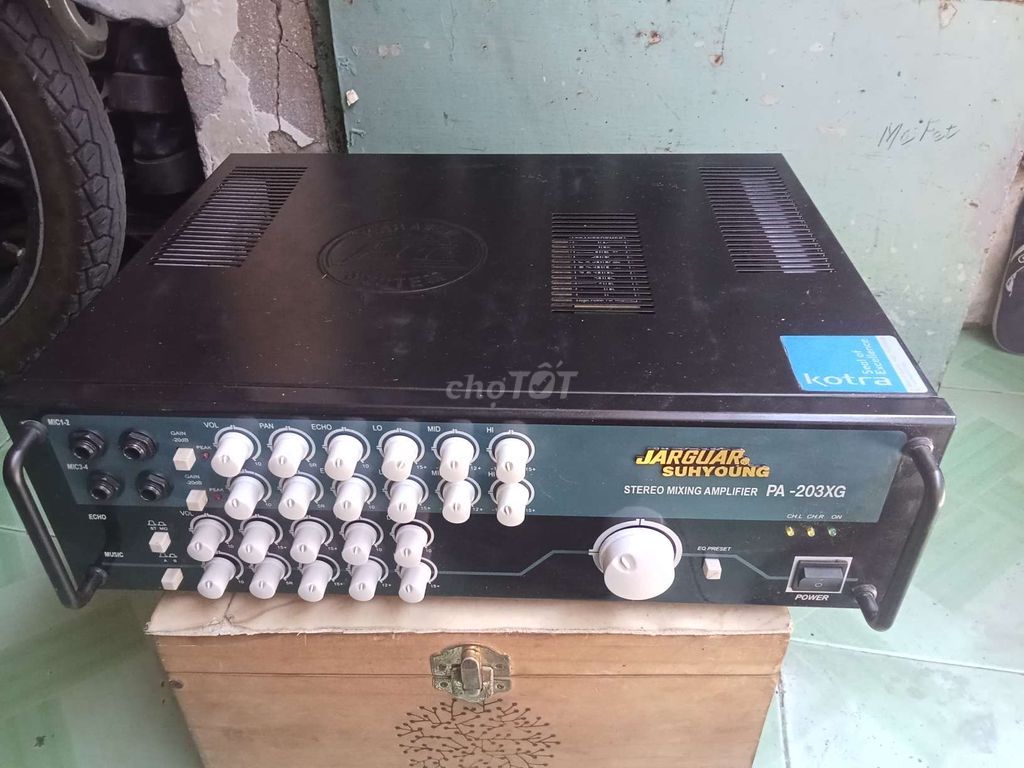 Amply Jarguar đẹp CS 600W nghe hay ca hát tốt . Mua bán Tivi, Âm thanh tại Thành phố Thủ Đức Tp Hồ Chí Minh được đăng bởi Phan Hoàng Tuấn  hỏi chơi cho vui thì bỏ qua dùm  hình 1