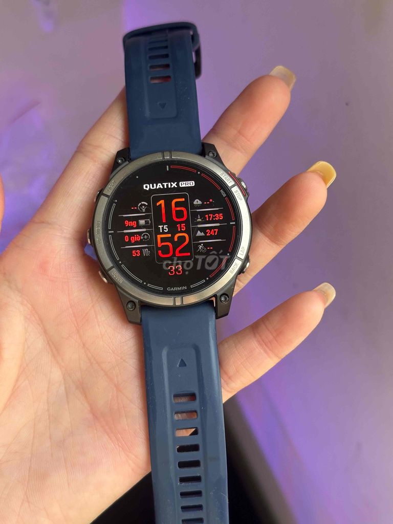 Garmin Quatix 7 Pro Xanh 47mm. Mua bán Thiết bị đeo thông minh tại Quận 8 Tp Hồ Chí Minh được đăng bởi Quỳnh Như hình 1