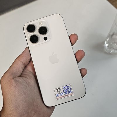 iPhone 15 Pro 🤍 White Titanium sang xịn