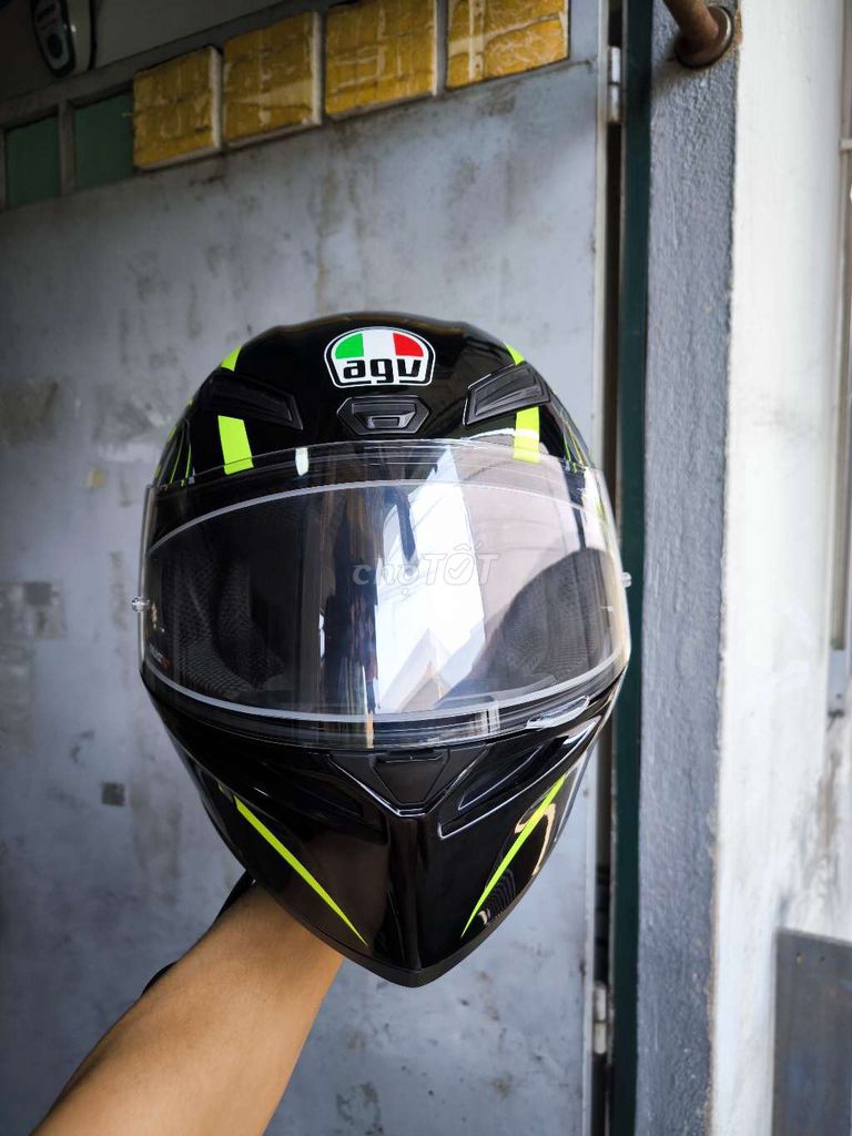 Nón agv k1 like new sẵn pinlock size M