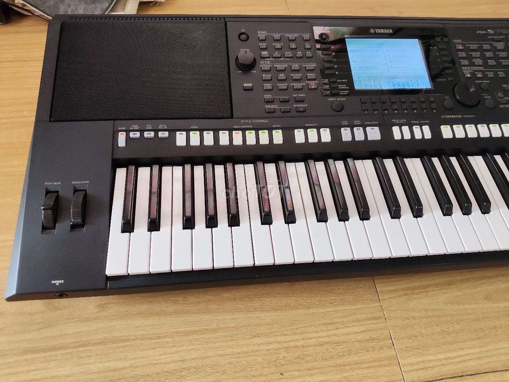 Đàn Organ Yamaha PSR-S750 Đen. Mua bán Nhạc cụ tại Thành phố Thủ Dầu Một Bình Dương được đăng bởi nhạc cụ Duy Tân hình 1