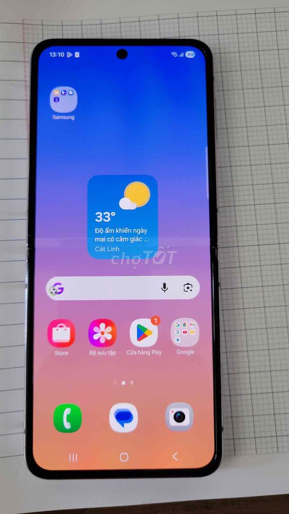 Samsung Galaxy Z Flip4 256GB Tím. Mua bán Điện thoại tại Quận 12 Tp Hồ Chí Minh được đăng bởi Hùng Smartphone hình 1