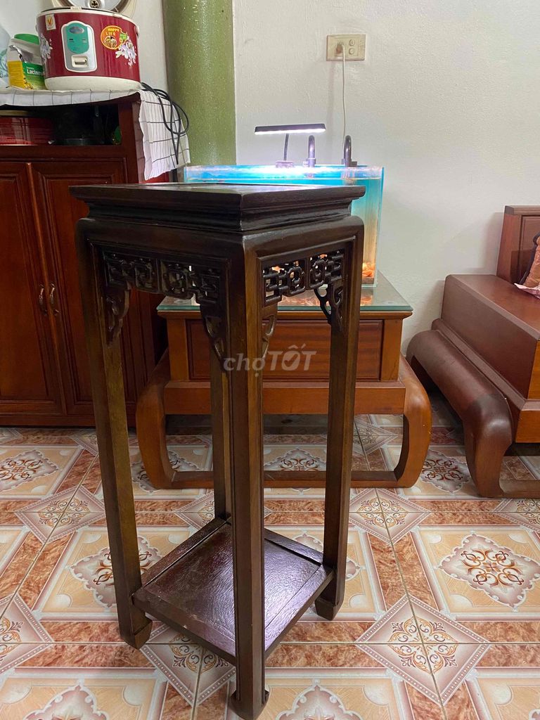 Đôn gỗ Nâu 80cm. Mua bán Nội thất, đồ gia dụng khác tại Huyện Đông Anh Hà Nội được đăng bởi Đức Hậu hình 1