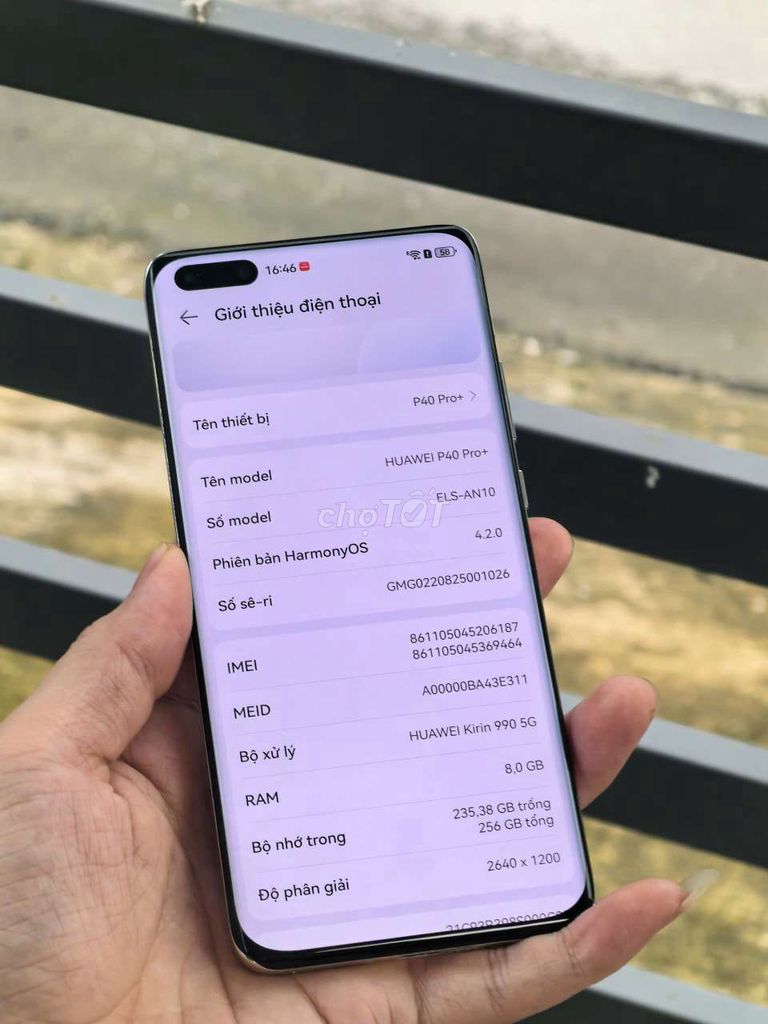 Huawei P40 Pro+ 256GB Trắng. Mua bán Điện thoại tại Quận Bắc Từ Liêm Hà Nội được đăng bởi Việt Nam  hình 1