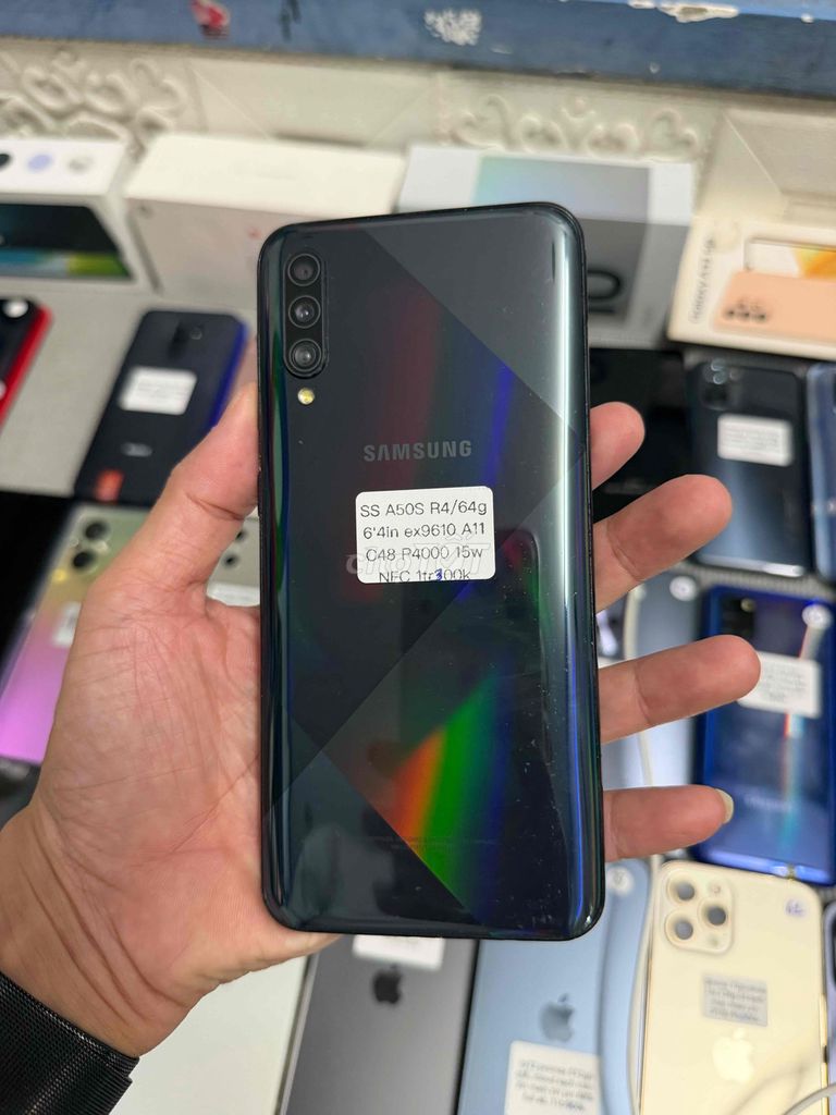 Samsung A50s 64GB Đen. Mua bán Điện thoại tại Thành phố Thủ Dầu Một Bình Dương được đăng bởi TTMobileBD hình 1