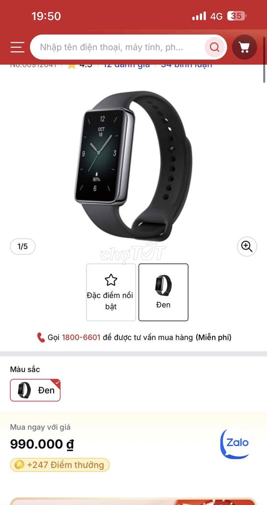 honor band 9 fullbox FPT bảo hành dài