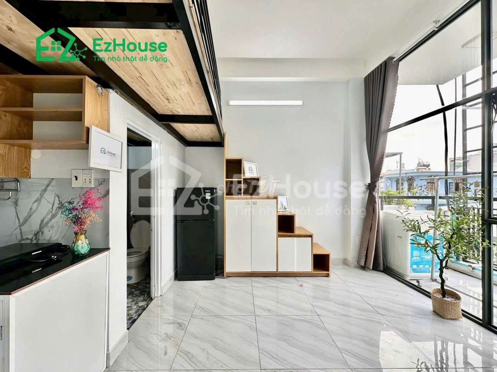 GIỮ PHÒNG 1/9 PHÒNG GÁC CAO 1M8 CỬA SỔ TRỜI LỚN CHO NHÓM BẠN VLU, IUH