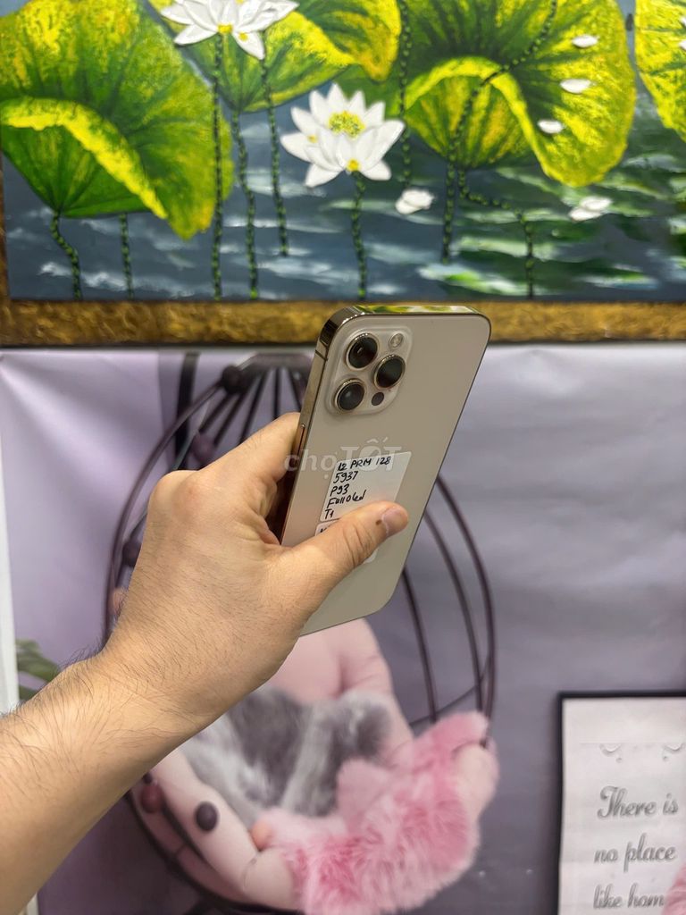12 Pro Max 128GB Vàng Quốc tế Oled . Mua bán Điện thoại tại Quận Bắc Từ Liêm Hà Nội được đăng bởi Cửa hàng Bính Táo hình 1