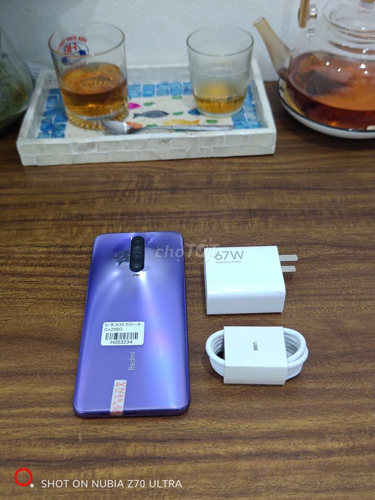 Redmi K30 5G 8/256 Tím sạc 67w có ship COD. Mua bán Điện thoại tại Quận Ba Đình Hà Nội được đăng bởi Android Top hình 1