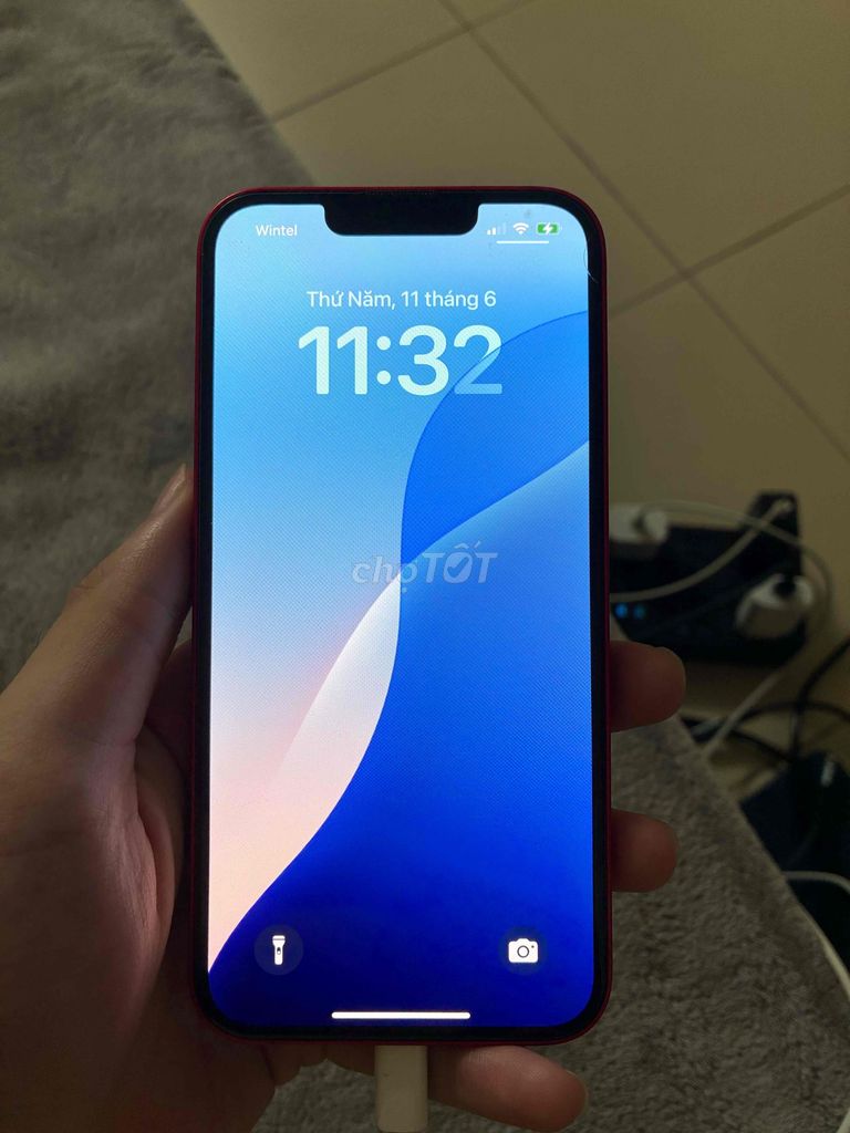 Apple iPhone 14 128GB Đỏ Canada. Mua bán Điện thoại tại Quận Long Biên Hà Nội được đăng bởi Lê quanghuy hình 1