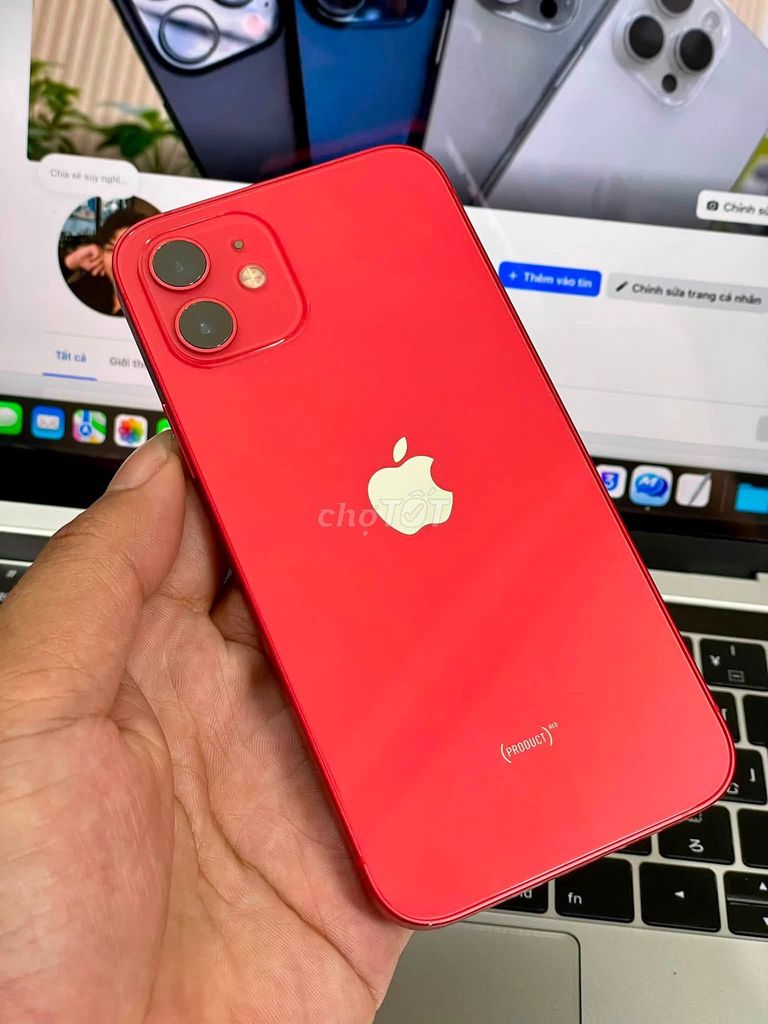Apple iPhone 12 128GB Đỏ đã thay pin. Mua bán Điện thoại tại Thành phố Thủ Đức Tp Hồ Chí Minh được đăng bởi Hội Đồ Điện Tử hình 1