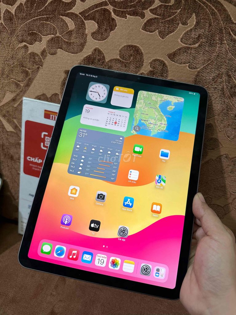 iPad Air 5 Chip M1 Wifi 64Gb Màu Gray Hàng Mỹ