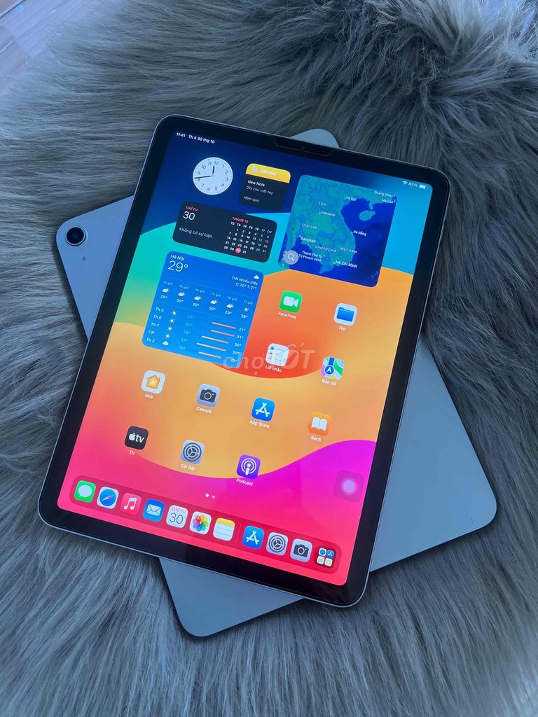ipad air 4 64G  Wifi 99% hỗ trợ trả góp. Mua bán Máy tính bảng tại Thành phố Thủ Dầu Một Bình Dương được đăng bởi ipad gíá sỉ Đào Long hình 3