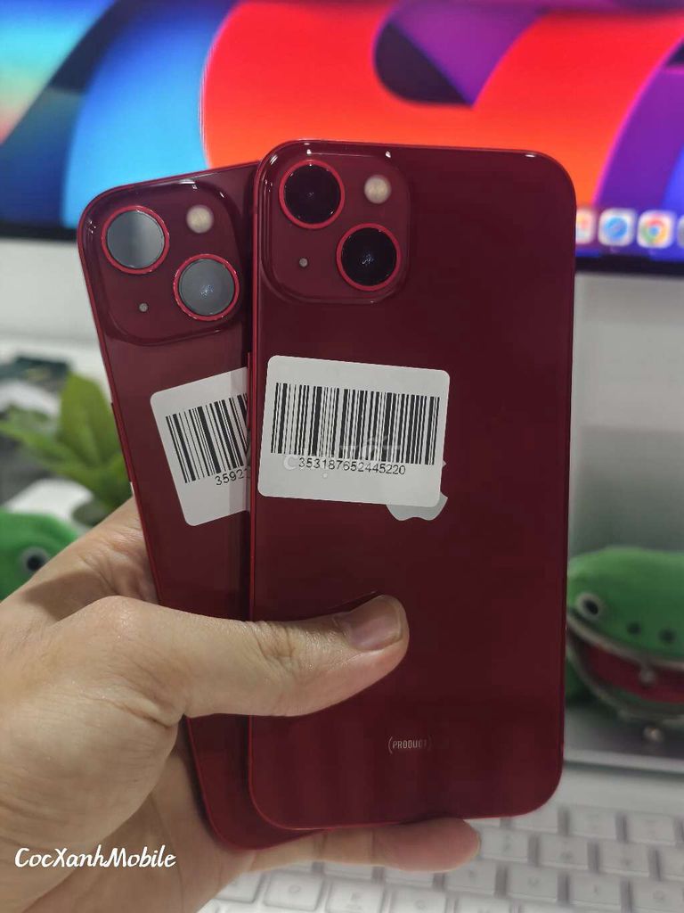 iPhone 13 Quốc Tế 128Gb Đỏ zin nguyên áp. Mua bán Điện thoại tại Quận Liên Chiểu Đà Nẵng được đăng bởi Minh Hiệp CócXanhMobile hình 1