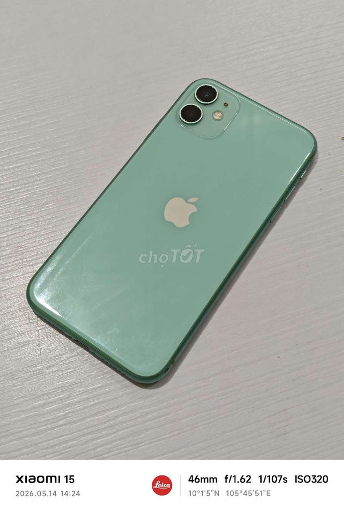 Apple iPhone 11 128GB VN/A ZIN ỐC ÁP đẹp 98%. Mua bán Điện thoại tại Quận Cái Răng Cần Thơ được đăng bởi Ngân Long Trung hình 1