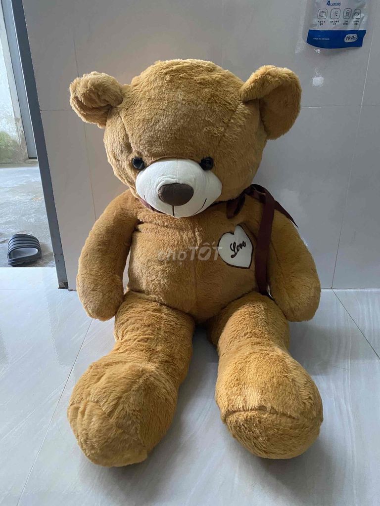 Gấu bông Big size Nâu mới 100%. Mua bán Sở thích khác tại Quận Cẩm Lệ Đà Nẵng được đăng bởi Quang Đức Lê hình 1