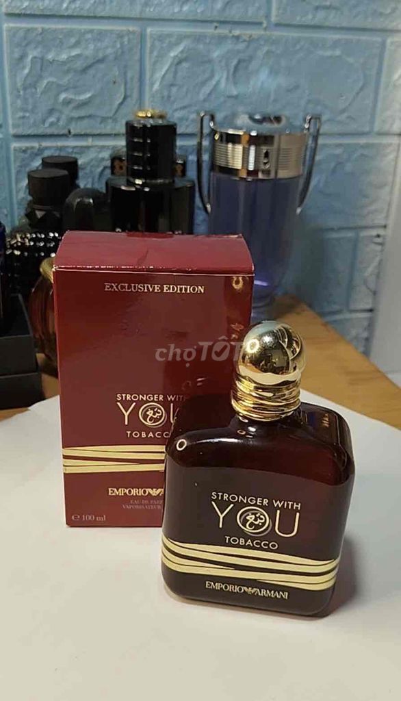 nước hoa chính hãng stronger with you còn 95/100ml