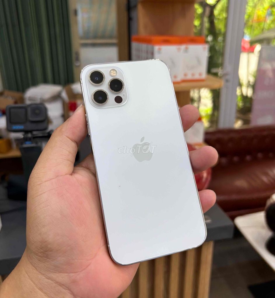 iPhone 12 Pro 128GB Trắng Đã sử dụng. Mua bán Điện thoại tại Quận Thanh Khê Đà Nẵng được đăng bởi GẠO STORE ĐIỆN THOẠI TRẢ GÓP GIÁ RẺ ĐÀ NẴNG hình 1