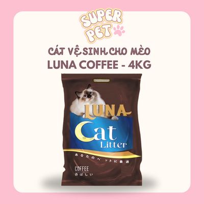 Cát vệ sinh Luna Bentonite 4kg. Mua bán Phụ kiện, Thức ăn, Dịch vụ tại Quận 1 Tp Hồ Chí Minh được đăng bởi SUPERPET