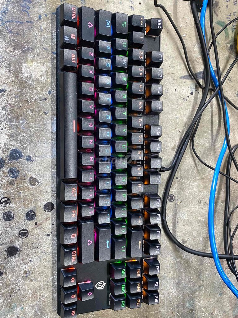 Bàn phím cơ HJK919 Blue switch Đen. Mua bán Phụ kiện (Màn hình, Chuột...) tại Thành phố Long Xuyên An Giang được đăng bởi La Thọ hình 1