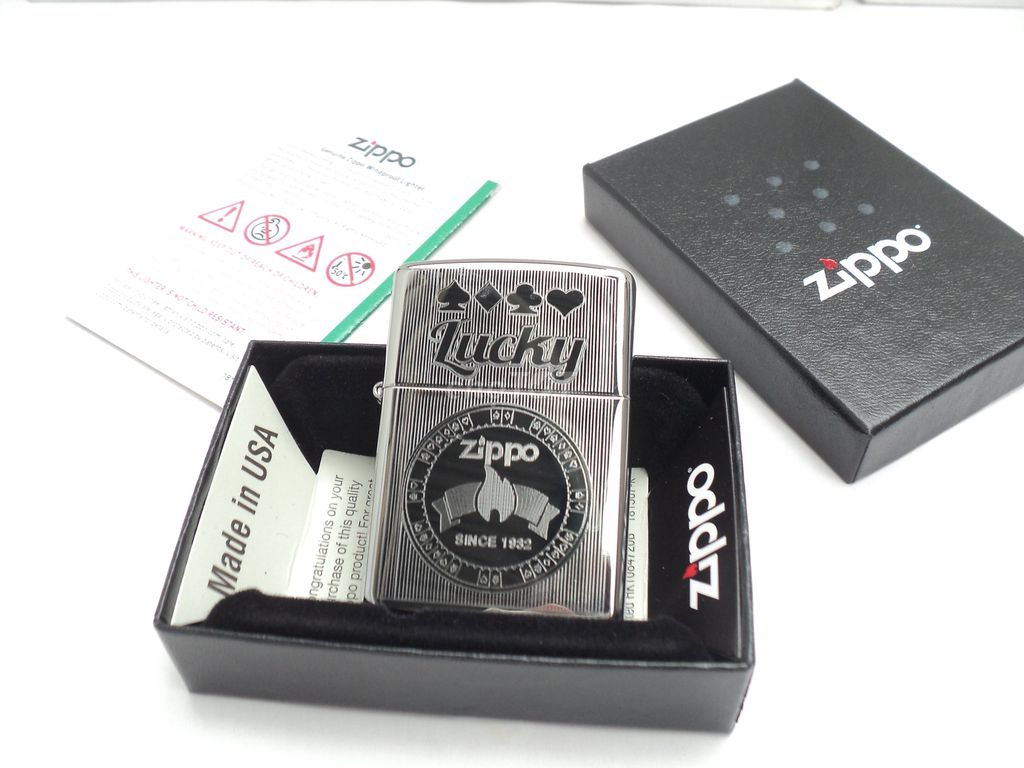 ZIPPO USA _ LUCKY MAY MẮN, Fullbox. Mua bán Đồ sưu tầm, đồ cổ tại Thành phố Thủ Đức Tp Hồ Chí Minh được đăng bởi Tuấn Anh  hình 1