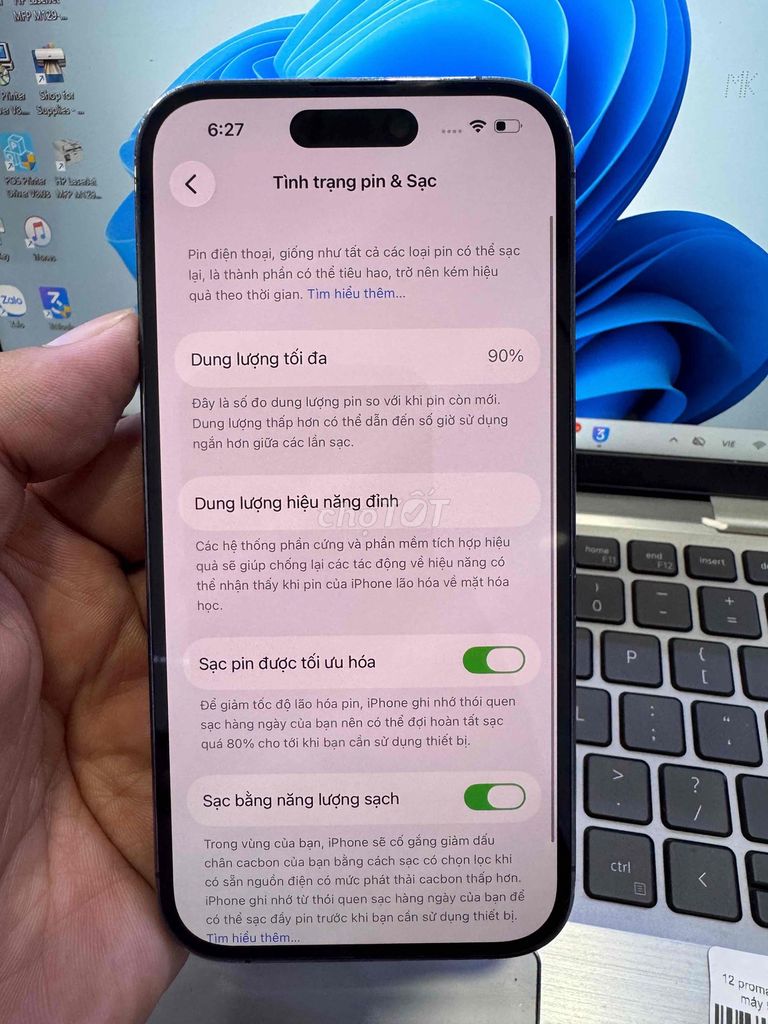Apple iPhone 14 Pro 128GB Tím 90%. Mua bán Điện thoại tại Quận 6 Tp Hồ Chí Minh được đăng bởi QUỐC THIÊN BÁN GÓP 0 ĐỒNG  hình 1