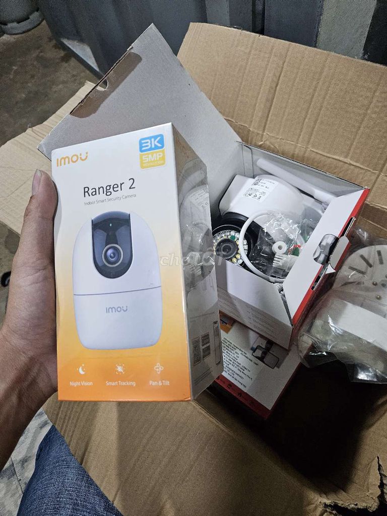Camera an ninh FNK Vision 2 mắt Trắng Mới. Mua bán Máy ảnh, Máy quay tại Thành phố Long Khánh Đồng Nai được đăng bởi Anh Tú  hình 1