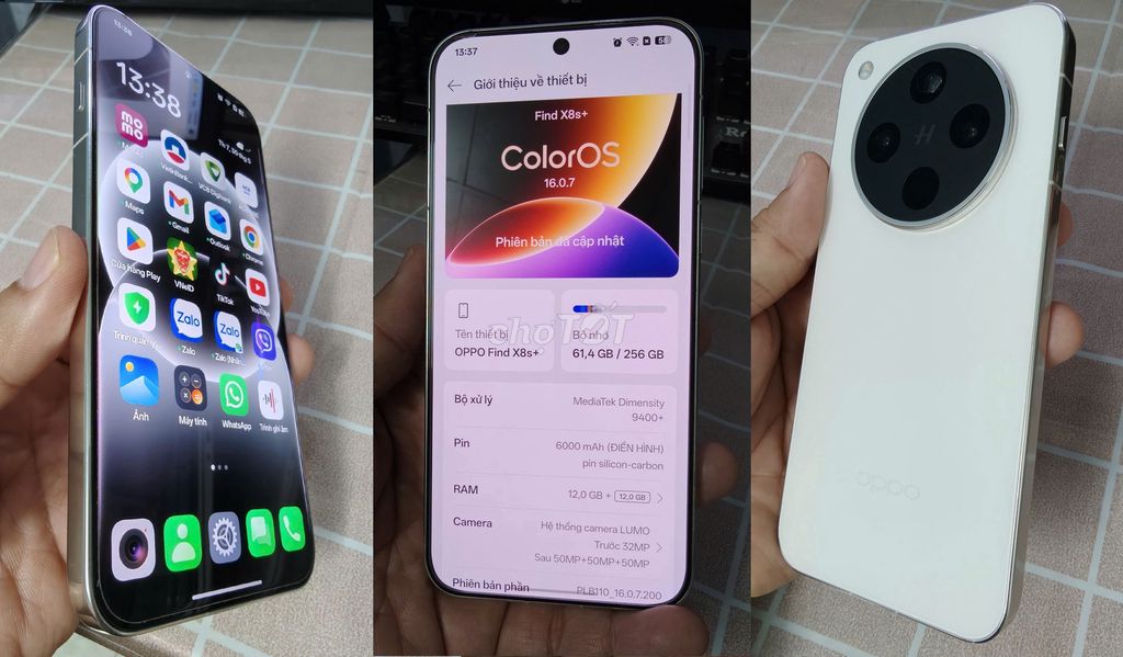 Oppo Find X8s + 256G 6.59 gọn,camera đỉnh,Pin 6000. Mua bán Điện thoại tại Quận 10 Tp Hồ Chí Minh được đăng bởi Duy Phạm hình 1
