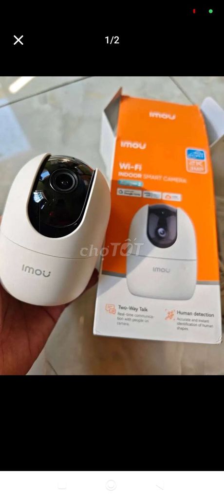 Camera an ninh Imou A32 Trắng cũ Không thẻ nhớ. Mua bán Máy ảnh, Máy quay tại Thành phố Bạc Liêu Bạc Liêu được đăng bởi Lương Đức Anh hình 1