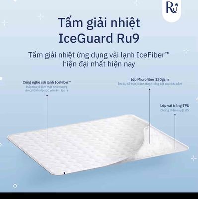 Tấm trải nệm Giải Nhiệt IceGuard IceGuard Pad Ru9. Mua bán Giường, chăn ga gối nệm tại Huyện Nhà Bè Tp Hồ Chí Minh được đăng bởi Minh