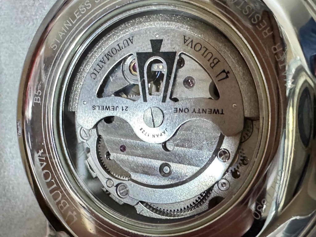 Bulova 98A140 Open heart (Đã spa)