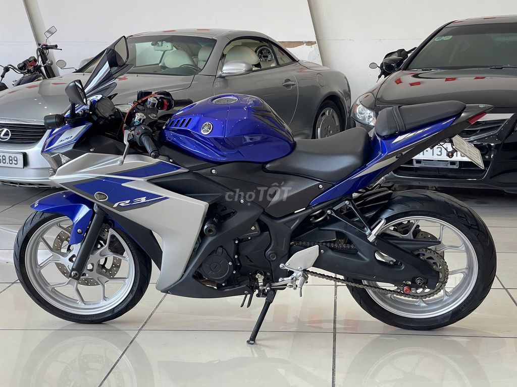 Yamaha R3 2017 Xanh dương 30.000km xịn - BSTP. Mua bán Xe máy tại Quận Phú Nhuận Tp Hồ Chí Minh được đăng bởi Thi Đức Quang hình 9