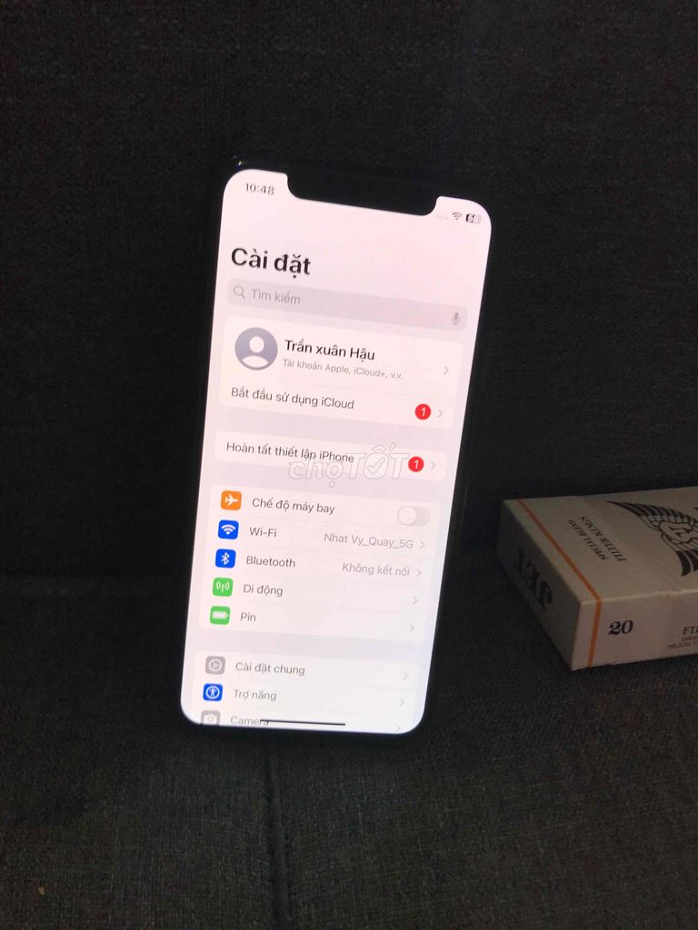 Phone Xs lock.main zin.màn zin.face id nhạy. Mua bán Điện thoại tại Quận Tân Phú Tp Hồ Chí Minh được đăng bởi Xuan Hậu hình 1