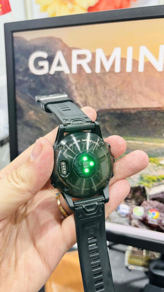 Garmin Fenix 5 47mm Đen. Mua bán Thiết bị đeo thông minh tại Quận Hoàng Mai Hà Nội được đăng bởi Hải hình 1